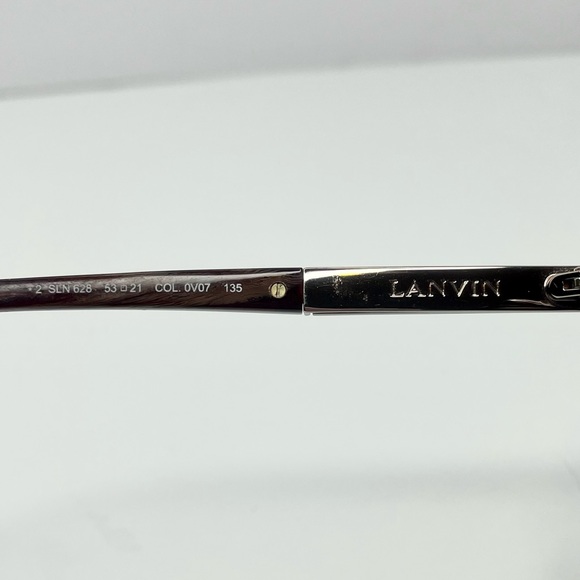 Lanvin ‘SLN 628’ Oversized Round Acetate Sunglasses - Picture 6 of 9